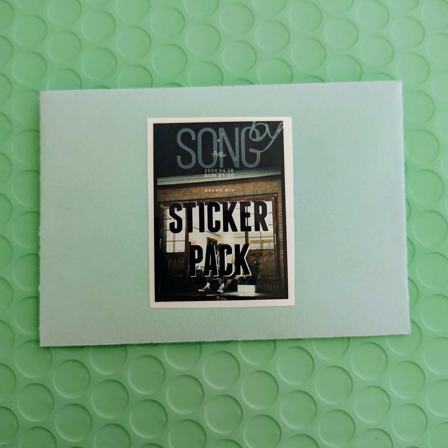 Song By Seungmin Sticker pack (random)