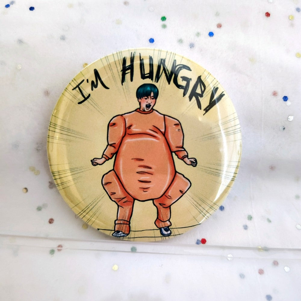 Stray Kids meme art buttons (multiple designs)