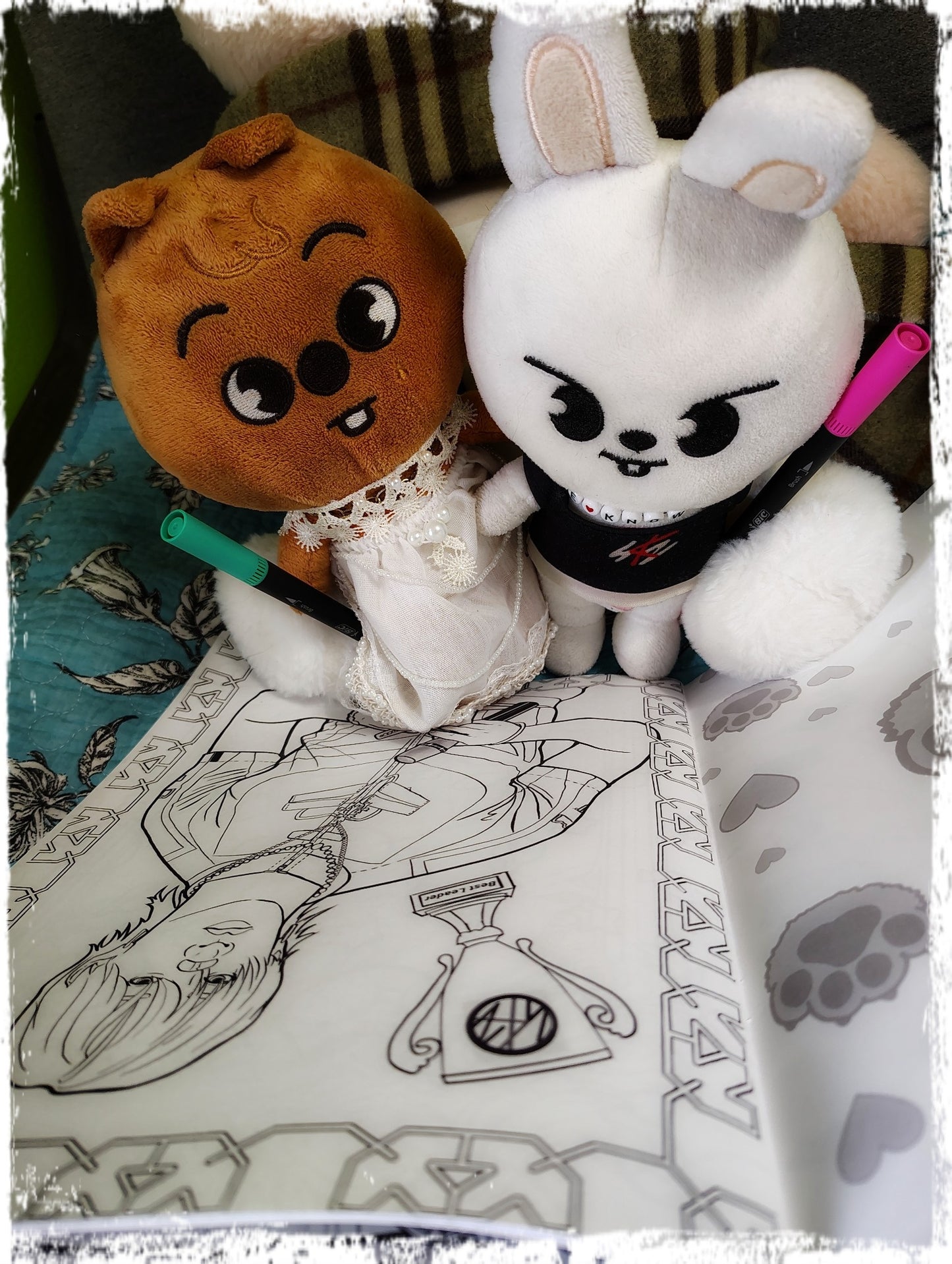 Stray Kids Coloring book