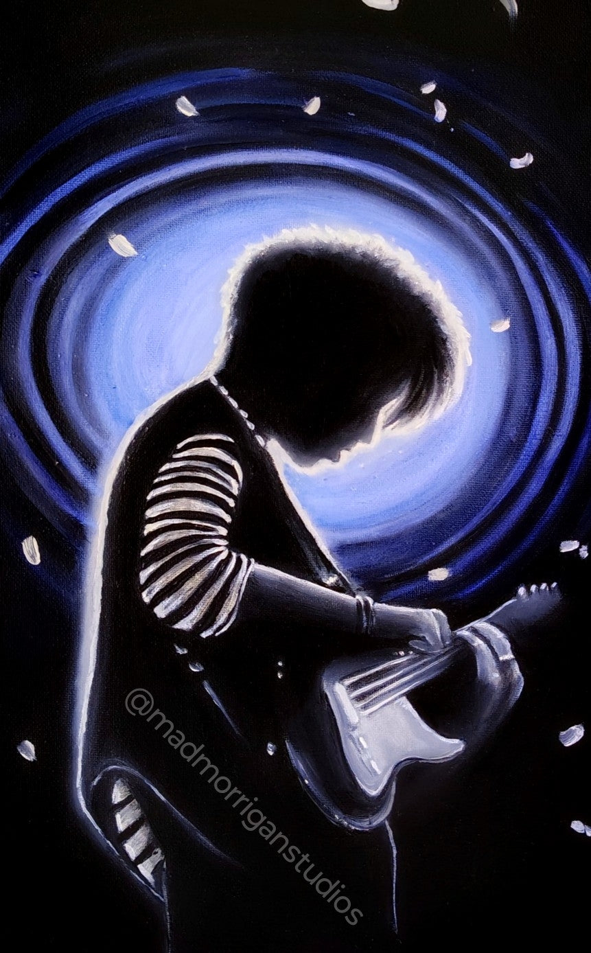 Stray Kids Han Jisung Silhouette art print