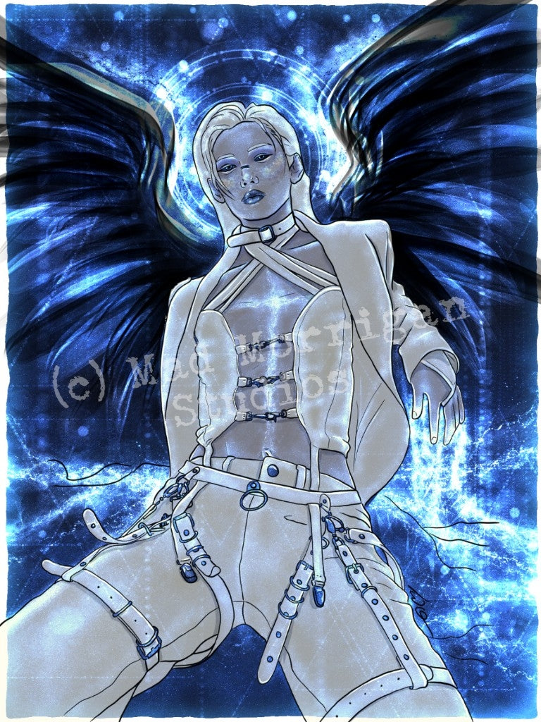 Stray Kids Felix fallen angel art print