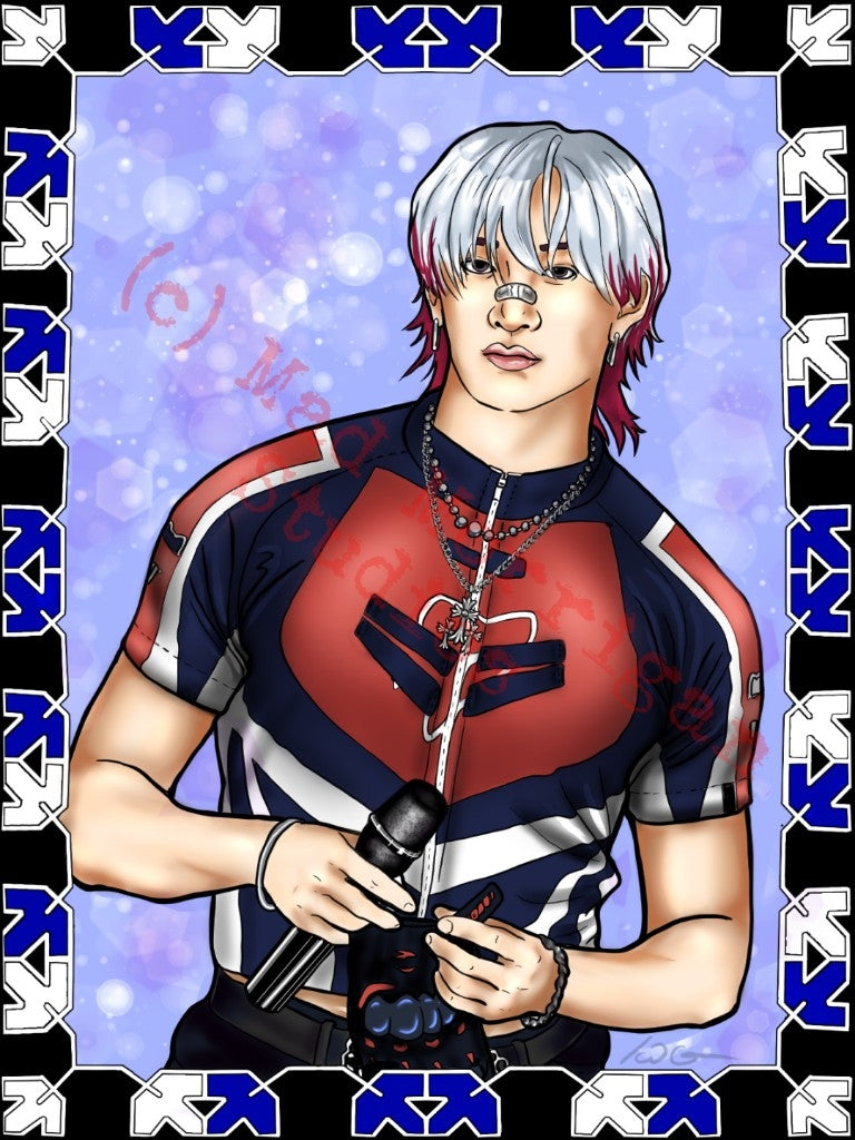 Stray Kids Karma Bang Chan art print