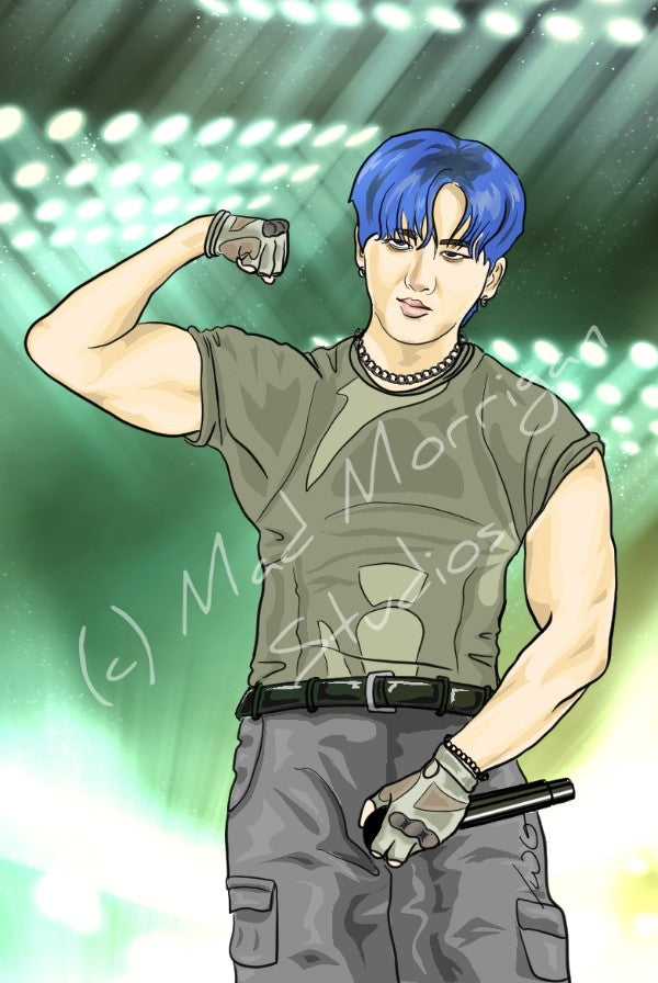 Stray Kids Changbin Ultra art print