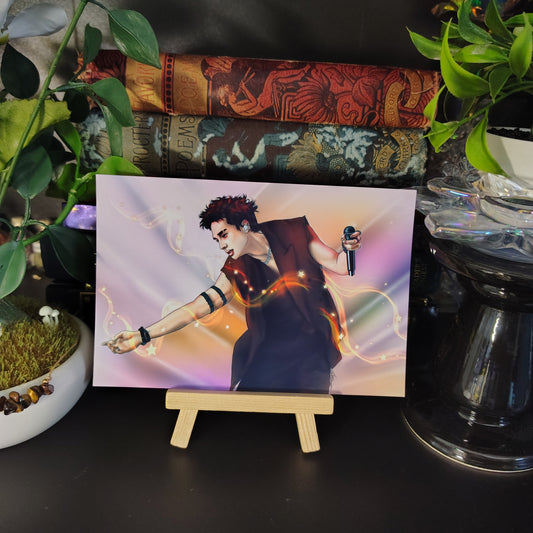 Stray Kids Hyunjin art print