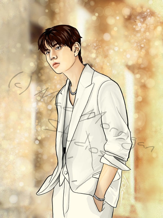 Stray Kids Seungmin Chaumet art print