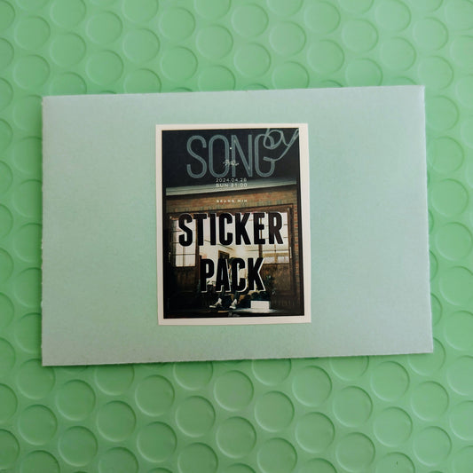 Song By Seungmin Sticker pack (random)