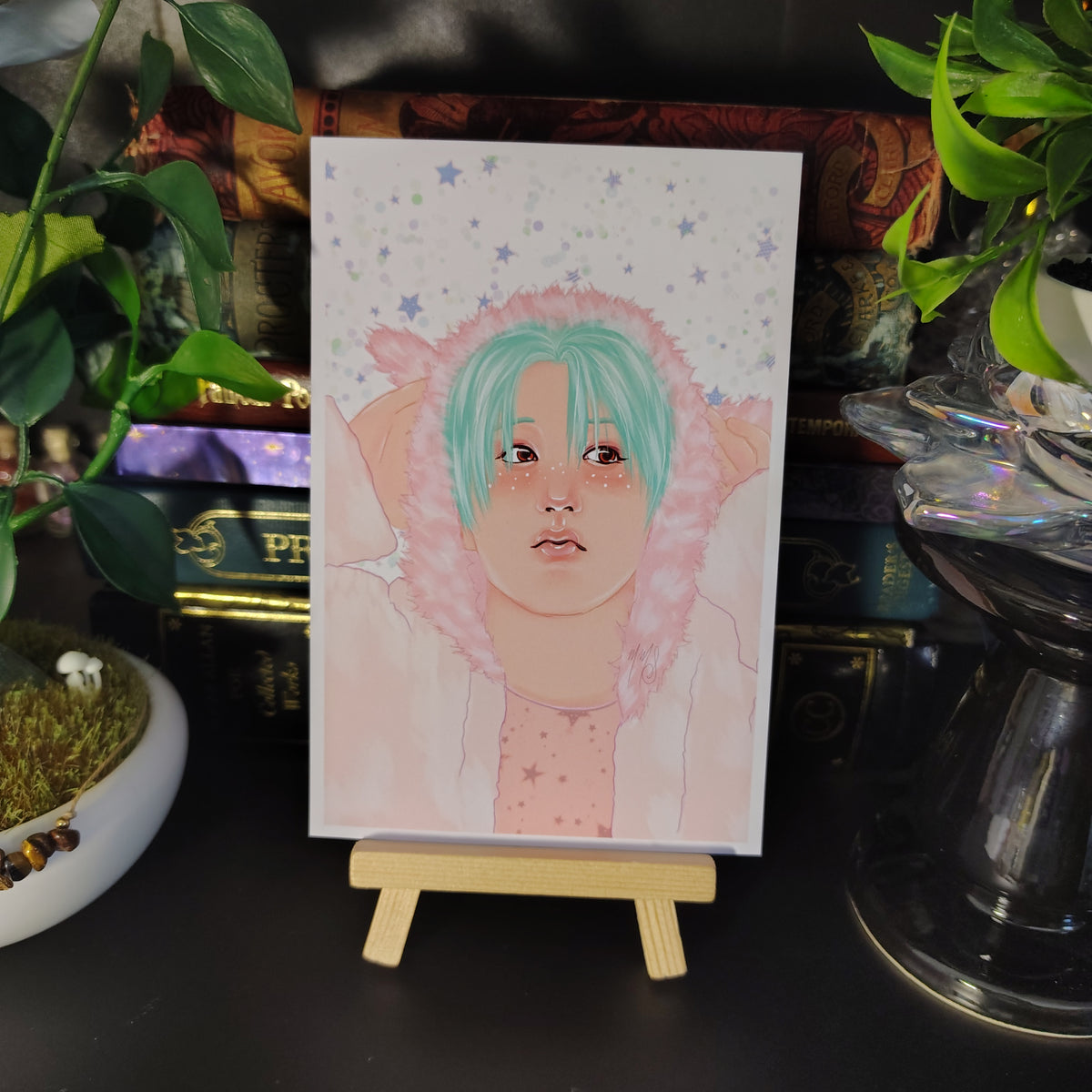 Stray Kids Han Jisung Pastel Cutie art print