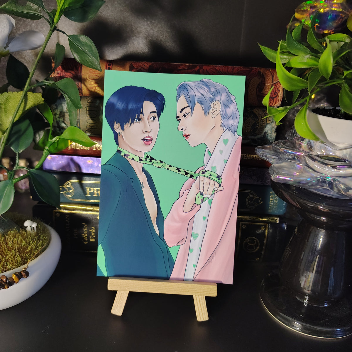 Stray Kids Lee Know & Han Jisung Minsung Art print