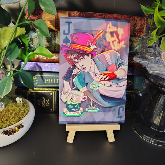 Stray Kids Seungmin Mad Hatter art print