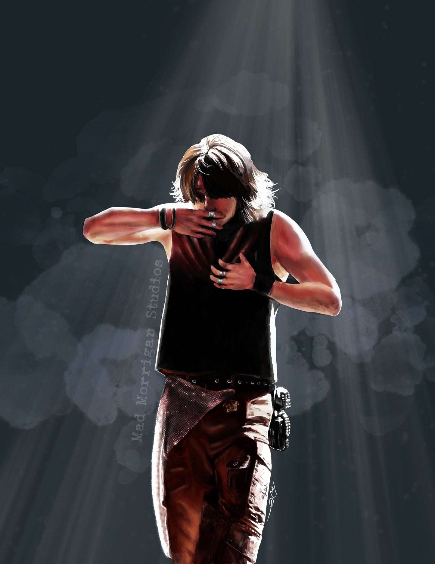 Stray Kids Hyunjin So Good concert art print