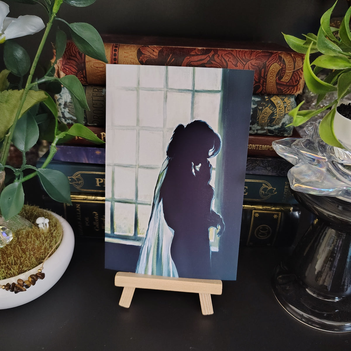 Stray Kids Hyunjin Silhouette art print