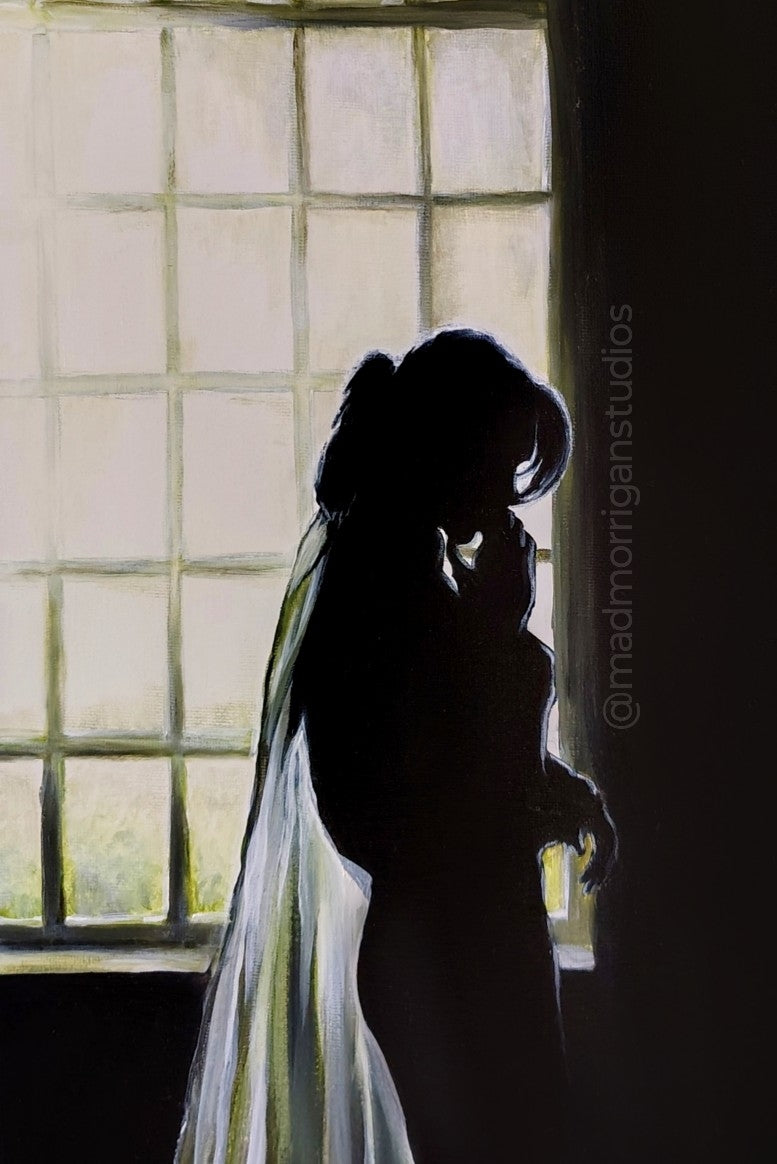 Stray Kids Hyunjin Silhouette art print