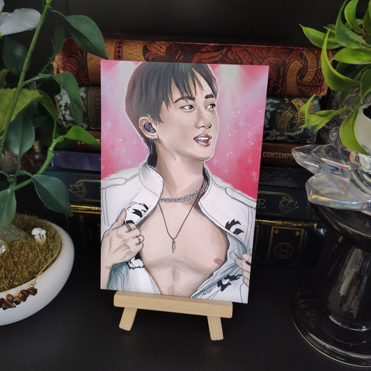 Stray Kids Changbin 'ab reveal' art print