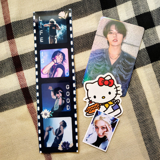 Stray Kids mystery 4-cut + Lomo + stickers grab bag