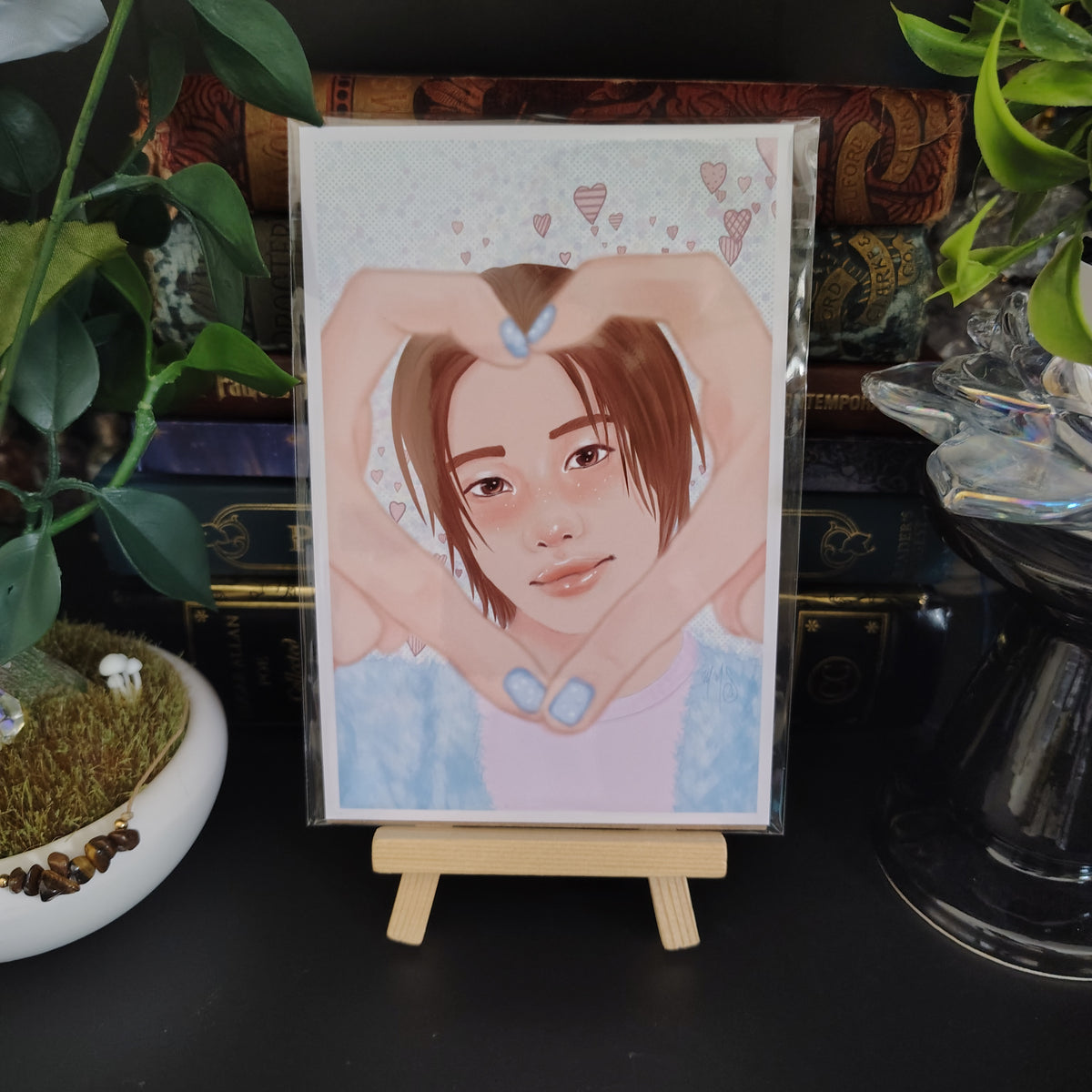 Stray Kids Hyunjin #Lovestay Sweetheart art print