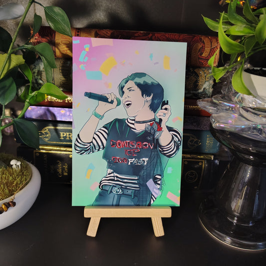 Stray Kids Han Jisung Hold My Hand art print