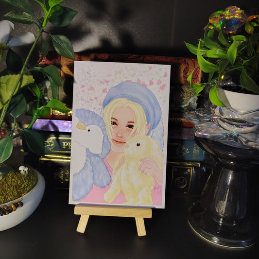 Stray Kids Felix Pastel Cutie art print