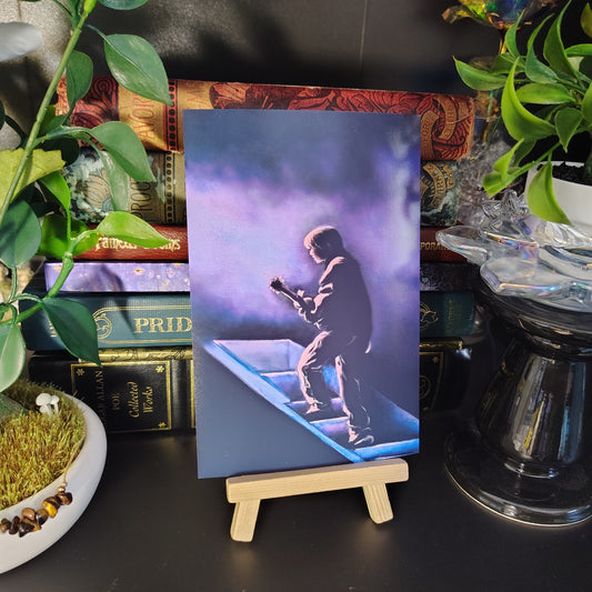 Stray Kids Seungmin Silhouette art print