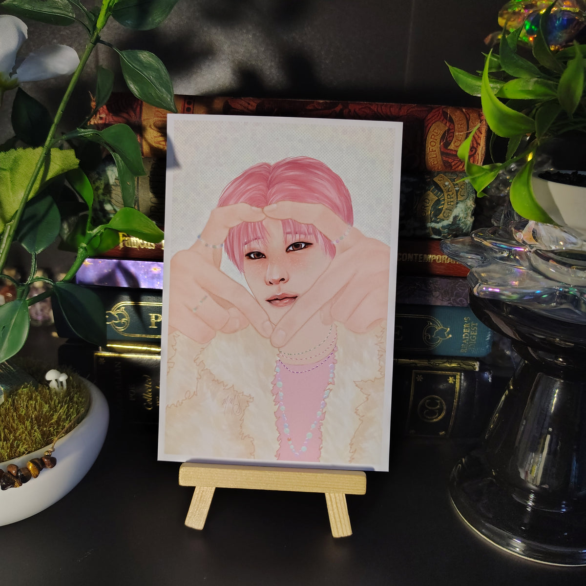 Stray Kids Seungmin #Lovestay Sweetheart art print