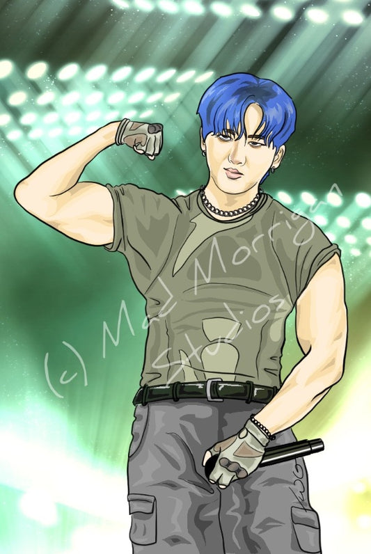 Stray Kids Changbin Ultra art print