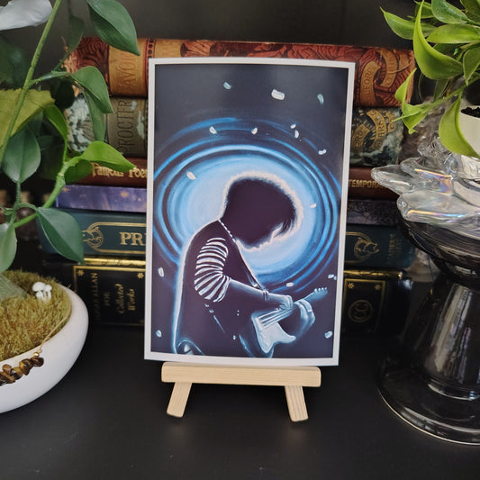 Stray Kids Han Jisung Silhouette art print